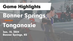 Bonner Springs  vs Tonganoxie  Game Highlights - Jan. 15, 2024
