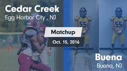 Matchup: Cedar Creek High vs. Buena  2016