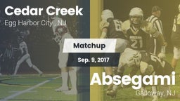 Matchup: Cedar Creek High vs. Absegami  2017