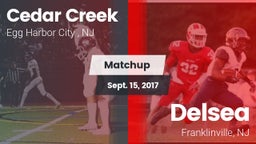 Matchup: Cedar Creek High vs. Delsea  2017