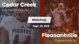 Matchup: Cedar Creek High vs. Pleasantville  2018