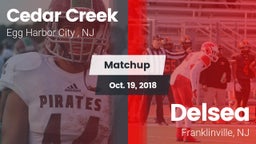 Matchup: Cedar Creek High vs. Delsea  2018