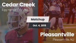 Matchup: Cedar Creek High vs. Pleasantville  2019