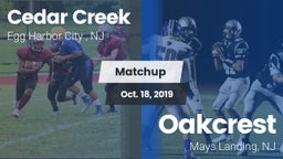 Matchup: Cedar Creek High vs. Oakcrest  2019