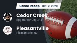 Recap: Cedar Creek  vs. Pleasantville  2020