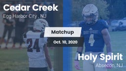 Matchup: Cedar Creek High vs. Holy Spirit  2020