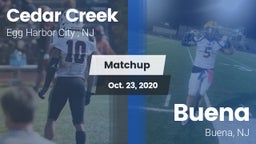 Matchup: Cedar Creek High vs. Buena  2020