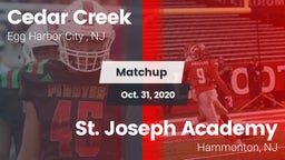 Matchup: Cedar Creek High vs.  St. Joseph Academy 2020
