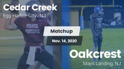 Matchup: Cedar Creek High vs. Oakcrest  2020