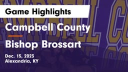Campbell County  vs Bishop Brossart  Game Highlights - Dec. 15, 2023