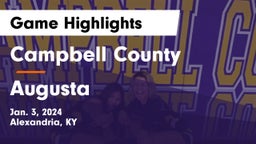 Campbell County  vs Augusta  Game Highlights - Jan. 3, 2024