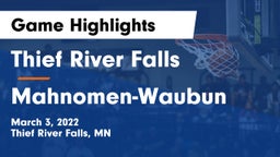 Thief River Falls  vs Mahnomen-Waubun  Game Highlights - March 3, 2022