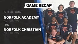 Recap: Norfolk Academy vs. Norfolk Christian  2016