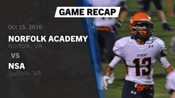 Recap: Norfolk Academy vs. NSA 2016