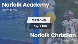 Matchup: Norfolk Academy vs. Norfolk Christian  2017