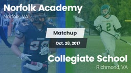 Matchup: Norfolk Academy vs. Collegiate School 2017
