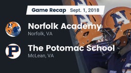 Recap: Norfolk Academy vs. The Potomac School 2018