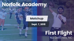 Matchup: Norfolk Academy vs. First Flight  2018