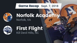 Recap: Norfolk Academy vs. First Flight  2018