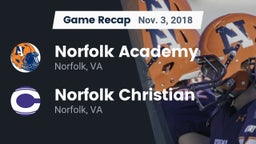 Recap: Norfolk Academy vs. Norfolk Christian  2018