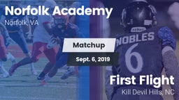 Matchup: Norfolk Academy vs. First Flight  2019