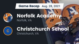 Recap: Norfolk Academy vs. Christchurch School 2021