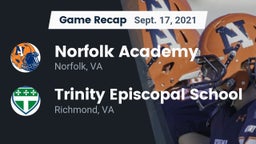 Recap: Norfolk Academy vs. Trinity Episcopal School 2021