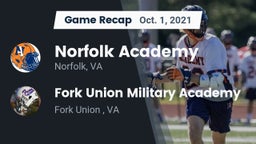 Recap: Norfolk Academy vs. Fork Union Military Academy 2021