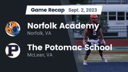 Recap: Norfolk Academy vs. The Potomac School 2023