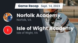 Recap: Norfolk Academy vs. Isle of Wight Academy  2023