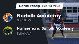 Recap: Norfolk Academy vs. Nansemond Suffolk Academy 2023