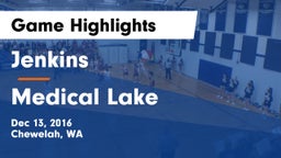 Jenkins  vs Medical Lake  Game Highlights - Dec 13, 2016