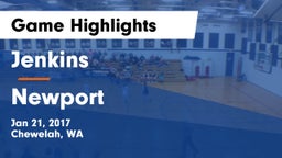 Jenkins  vs Newport Game Highlights - Jan 21, 2017