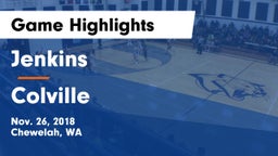 Jenkins  vs Colville  Game Highlights - Nov. 26, 2018