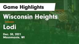 Wisconsin Heights  vs Lodi  Game Highlights - Dec. 30, 2021