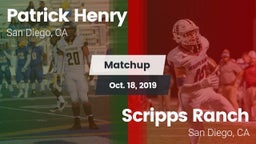 Matchup: Henry  vs. Scripps Ranch  2019