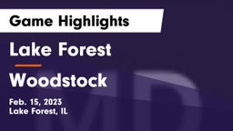 Lake Forest  vs Woodstock  Game Highlights - Feb. 15, 2023