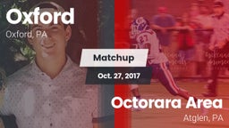 Matchup: Oxford  vs. Octorara Area  2017