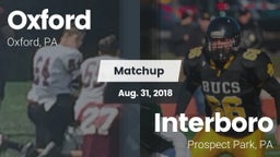 Matchup: Oxford  vs. Interboro  2018
