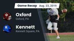 Recap: Oxford  vs. Kennett  2019