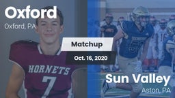 Matchup: Oxford  vs. Sun Valley  2020