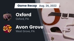 Recap: Oxford  vs. Avon Grove  2022