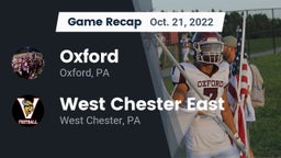 Recap: Oxford  vs. West Chester East  2022