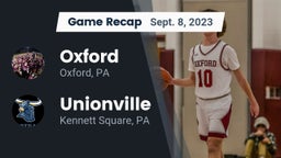 Recap: Oxford  vs. Unionville  2023