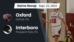 Recap: Oxford  vs. Interboro  2023