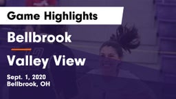 Bellbrook  vs Valley View  Game Highlights - Sept. 1, 2020