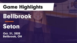 Bellbrook  vs Seton  Game Highlights - Oct. 31, 2020