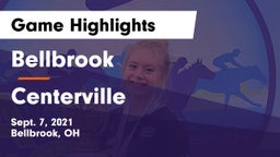 Bellbrook  vs Centerville Game Highlights - Sept. 7, 2021