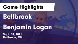 Bellbrook  vs Benjamin Logan  Game Highlights - Sept. 18, 2021