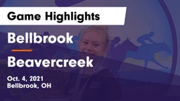 Bellbrook  vs Beavercreek  Game Highlights - Oct. 4, 2021